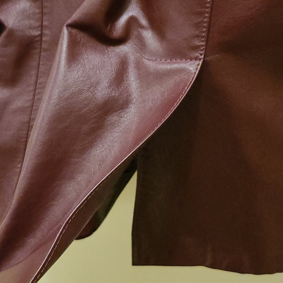 Vintage Genuine Leather Etienne Aigner Blazer - Picture 7 of 11